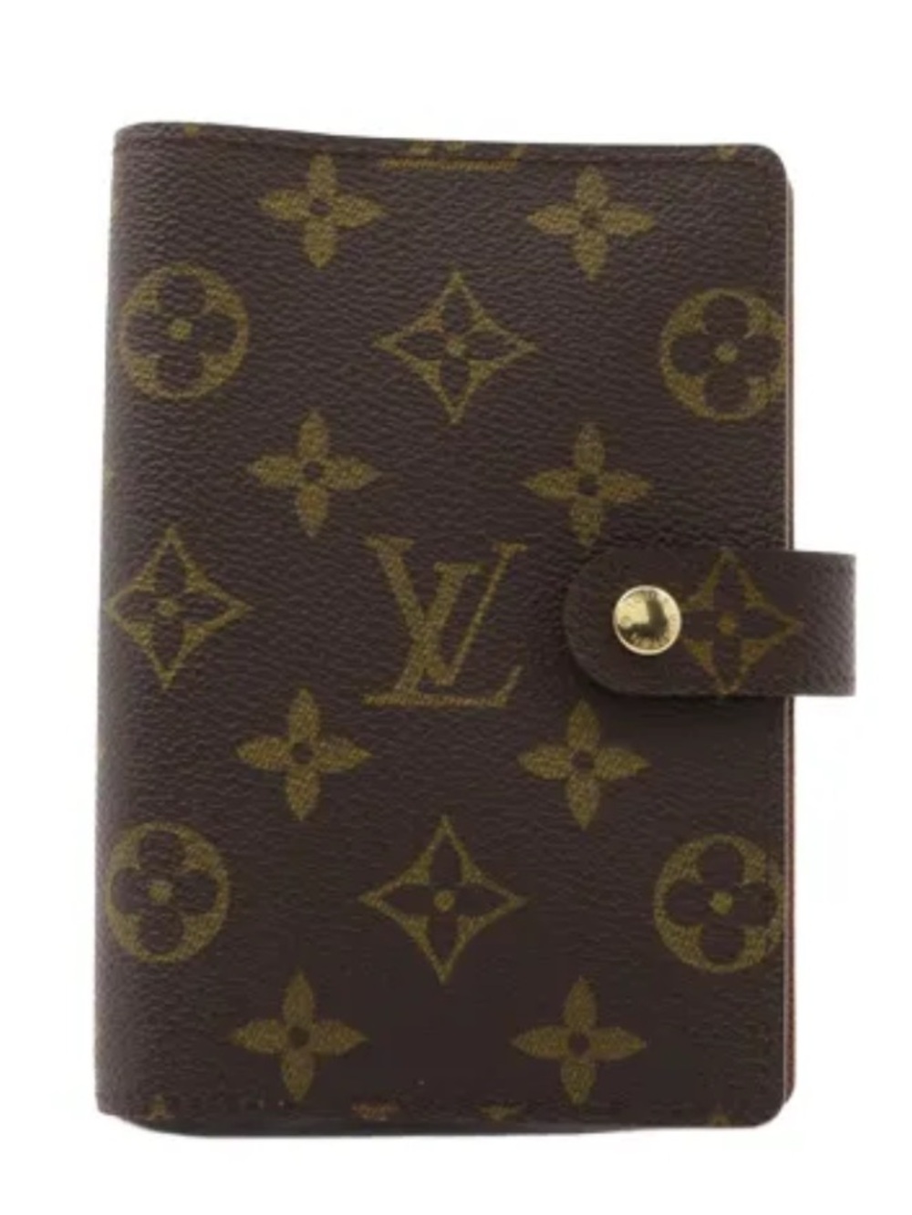Louis Vuitton Monogram Passport Cover 3-ring notebook - Brown & Gold